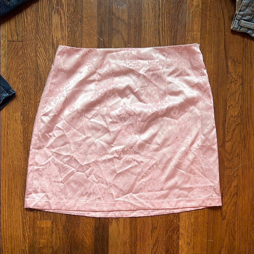 Princess Polly Pink Sequin Mini Pencil Skirt